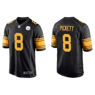 Men's Steelers Kenny Pickett Black 2022 NFL Draft Alternate Game Jersey