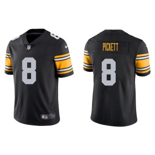 Men's Steelers Kenny Pickett Black 2022 NFL Draft Alternate Vapor Limited Jersey