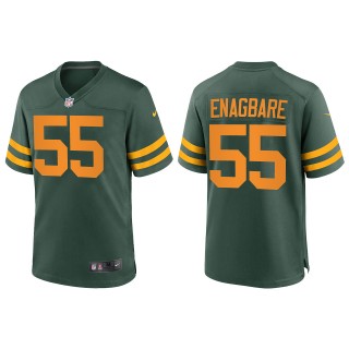 Men's Packers Kingsley Enagbare Green Alternate Game Jersey