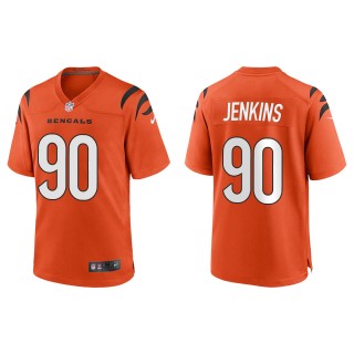 Bengals Kris Jenkins Orange Game Jersey