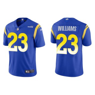 Men's Rams Kyren Williams Royal 2022 NFL Draft Vapor Limited Jersey