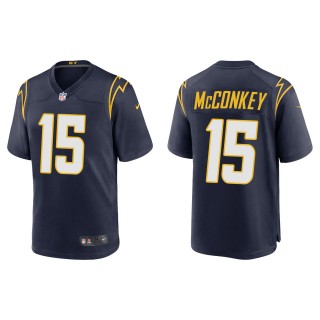 Chargers Ladd McConkey Navy Alternate Game Jersey