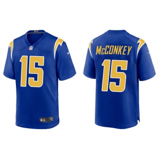 Chargers Ladd McConkey Royal Alternate Game Jersey