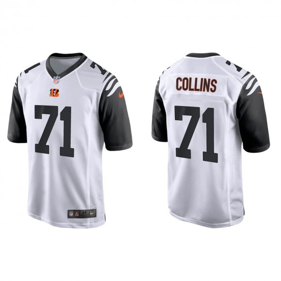 Men's Bengals La'el Collins White Alternate Game Jersey
