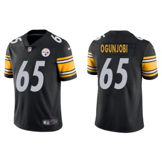 Men's Pittsburgh Steelers Larry Ogunjobi Black Vapor Limited Jersey