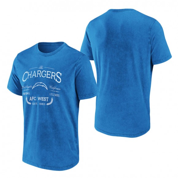 Men's Los Angeles Chargers NFL x Darius Rucker Collection by Fanatics Powder Blue T-Shirt