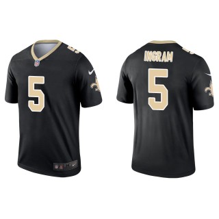 Men's New Orleans Saints Mark Ingram Black Legend Jersey