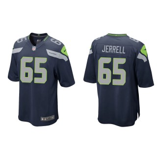 Seahawks Michael Jerrell College Navy Game Jersey