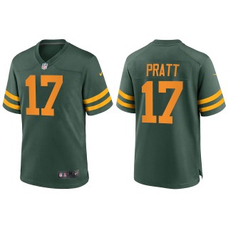 Packers Michael Pratt Green Alternate Game Jersey