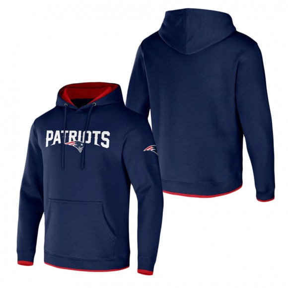 Men's New England Patriots NFL x Darius Rucker Collection by Fanatics Navy Pullover Hoodie