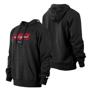 Men's New England Patriots Black 2022 NFL Draft Collection Pullover Hoodie