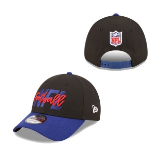 Men's Black Navy 2022 NFL Draft 9FORTY Adjustable Hat.png