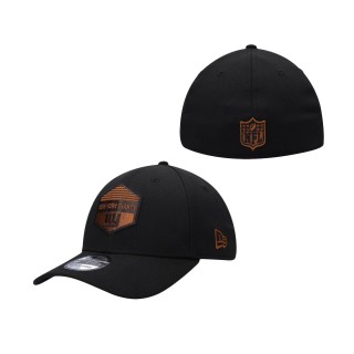 Men's New York Giants Black Gulch 39THIRTY Flex Hat
