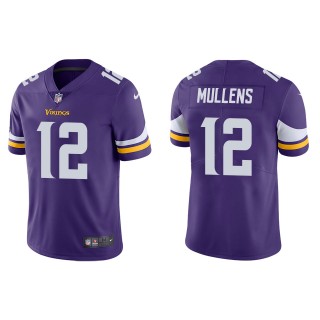 Men's Minnesota Vikings Nick Mullens Purple Vapor Limited Jersey