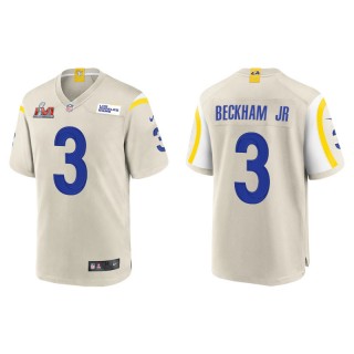 Super Bowl LVI Odell Beckham Jr. Rams Bone Game Jersey