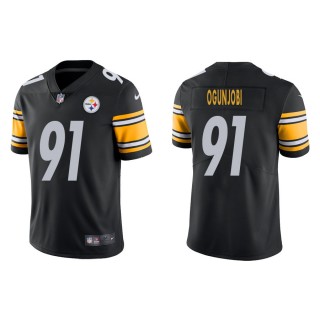 Men's Pittsburgh Steelers Ogunjobi Black Vapor Limited Jersey