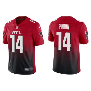 Men's Atlanta Falcons Pinion Red Alternate Vapor Limited Jersey