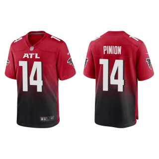 Men's Atlanta Falcons Pinion Red Game Jersey