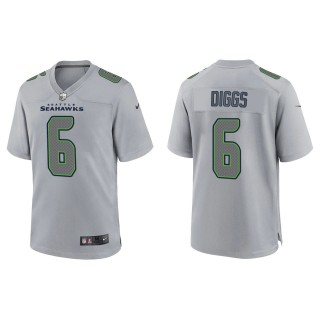 Men's Quandre Diggs Seattle Seahawks Gray Atmosphere Fashion Game Jersey