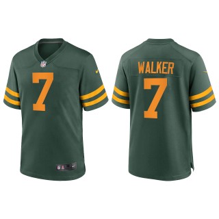 Men's Packers Quay Walker Green 2022 NFL Draft Alternate Game Jersey
