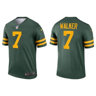 Men's Packers Quay Walker Green 2022 NFL Draft Alternate Legend Jersey