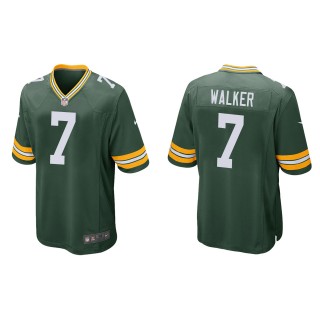 Men's Packers Quay Walker Green 2022 NFL Draft Game Jersey