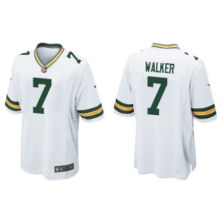 Men's Packers Quay Walker White 2022 NFL Draft Game Jersey