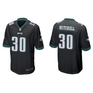 Eagles Quinyon Mitchell Black Game Jersey