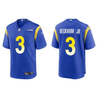 Odell Beckham Jr. Jersey Rams Royal Game Men's