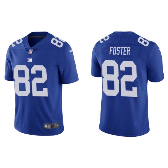 Men's Giants Robert Foster Blue Vapor Limited Jersey