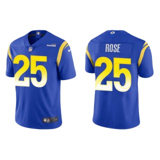 Men's Los Angeles Rams Rose Royal Vapor Limited Jersey