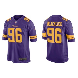 Men's Minnesota Vikings Ross Blacklock Purple Alternate Game Jersey