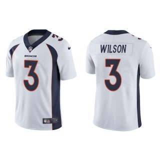 Broncos Russell Wilson White Vapor Limited Jersey