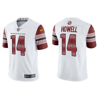 Men's Commanders Sam Howell White 2022 NFL Draft Limited Jersey