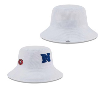 Men's San Francisco 49ers White 2023 NFL Pro Bowl Bucket Hat