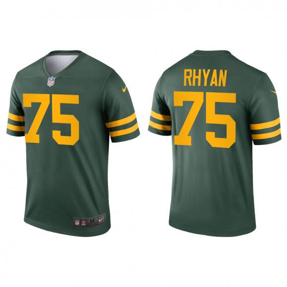 Men's Packers Sean Rhyan Green 2022 NFL Draft Alternate Legend Jersey