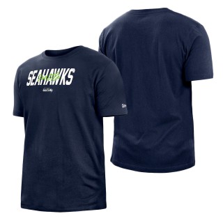 Men's Seattle Seahawks Navy 2022 NFL Draft Collection T-Shirt