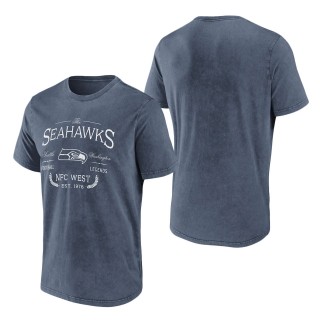 Men's Seattle Seahawks NFL x Darius Rucker Collection by Fanatics College Navy T-Shirt
