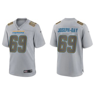 Men's Sebastian Joseph-Day Los Angeles Chargers Gray Atmosphere Fashion Game Jersey