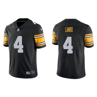 Josh Lambo Jersey Steelers Black Alternate Vapor Limited