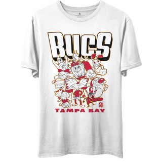 Men's Tampa Bay Buccaneers White NFL x Nickelodeon T-Shirt