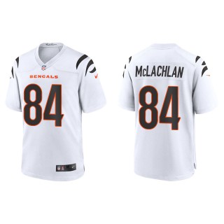 Bengals Tanner McLachlan White Game Jersey