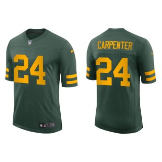 Men's Packers Tariq Carpenter Green Alternate Vapor Limited Jersey