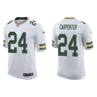 Men's Packers Tariq Carpenter White Vapor Limited Jersey