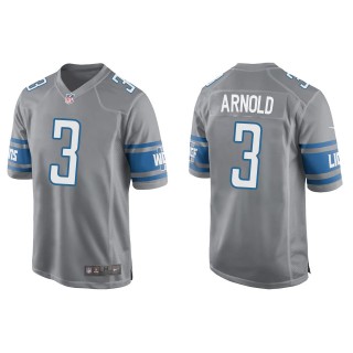 Lions Terrion Arnold Silver Game Jersey