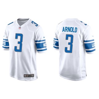 Lions Terrion Arnold White Game Jersey
