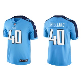 Dontrell Hilliard Jersey Titans Light Blue Vapor Limited
