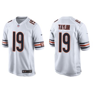 Bears Tory Taylor White Game Jersey