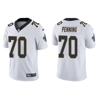 Men's Saints Trevor Penning White 2022 NFL Draft Vapor Limited Jersey