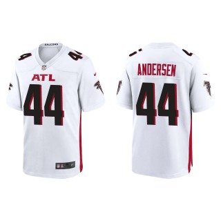 Men's Falcons Troy Andersen White Game Jersey